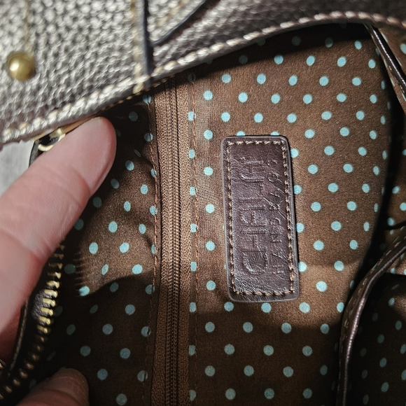 Chala HOBO Pewter Convertible Bag EUC - Picture 12 of 12